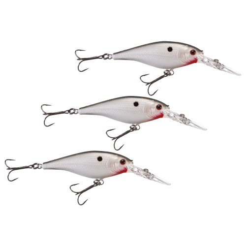 Berkley Flicker Shad Pearl White Pro Pack