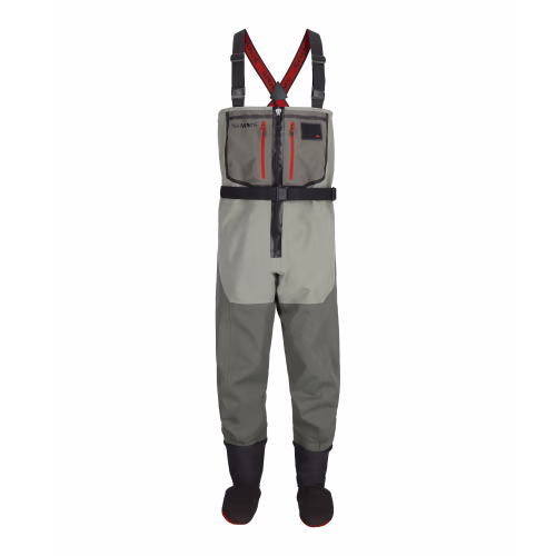 Simms Freestone Z Front Zip Stockingfoot Chest Waders for Men