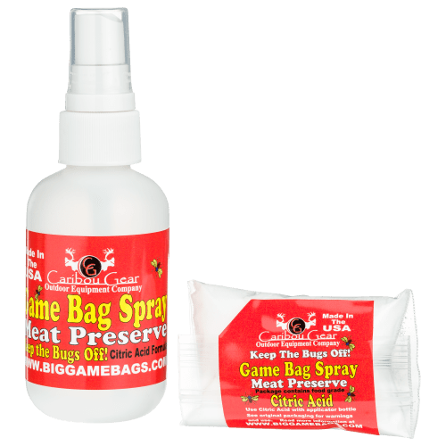 Caribou Gear Game Bag Spray Kit
