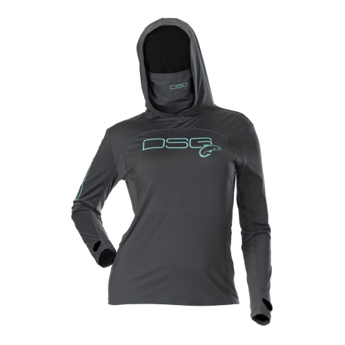 DSG Outerwear Chloe Hooded Long-Sleeve Sun Shirt for Ladies