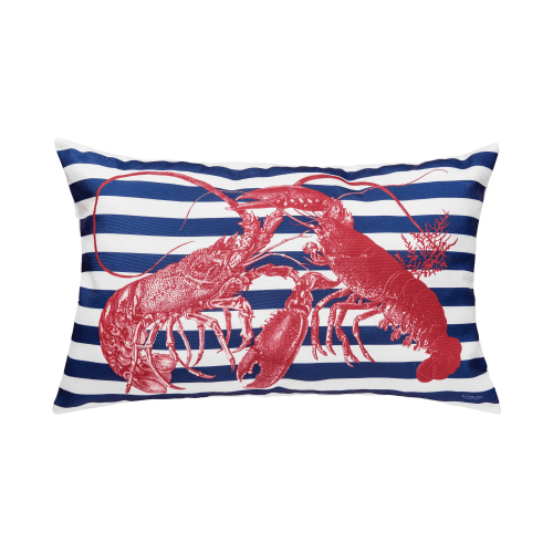 C&F Home Lobster Stripe Decorative Pillow