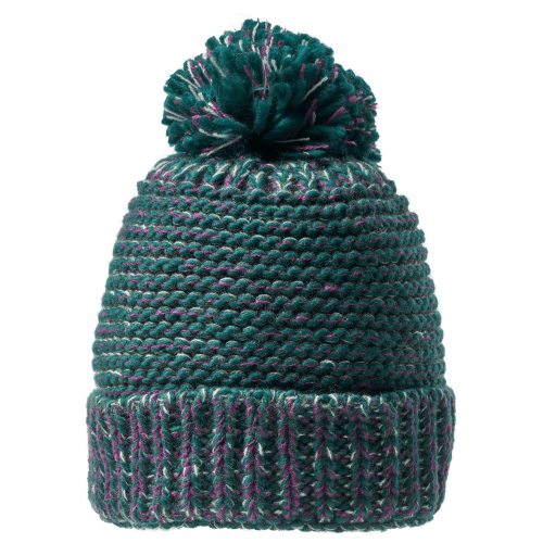 Grand Sierra Multi-Colored Knit Pom-Pom Beanie for Kids