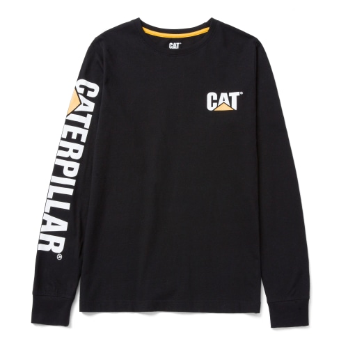 CAT Trademark Banner Long-Sleeve T-Shirt for Ladies