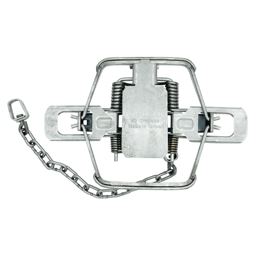 Bridger #3 Dogless 2-Coil Offset Modified Jaw Trap