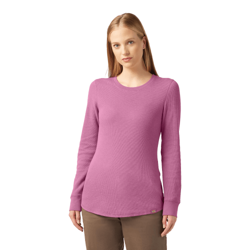 Dickies Thermal Crew-Neck Long-Sleeve Shirt for Ladies