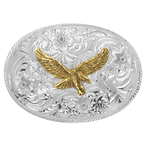 Montana Silversmiths Classic Eagle Belt Buckle