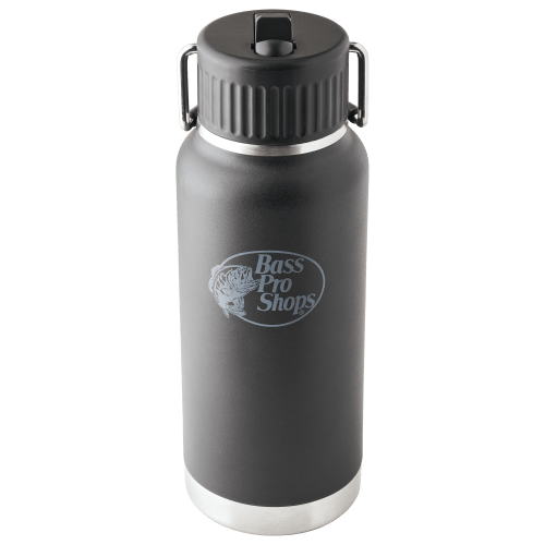 Bass Pro Shops Water Bottle with Straw Lid