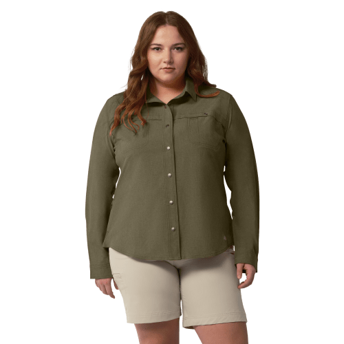 Dickies Cooling Roll-Tab Long-Sleeve Work Shirt for Ladies