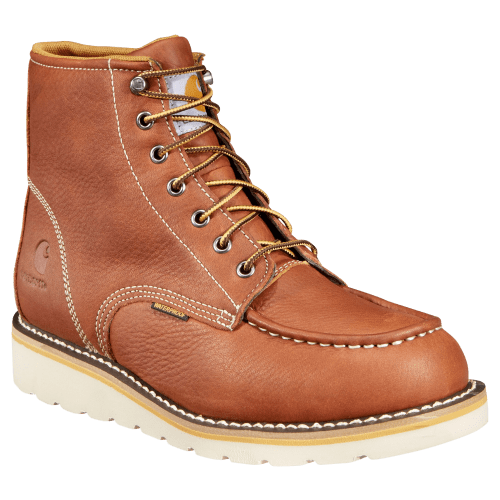 Carhartt Waterproof Steel Toe Wedge Work Boots for Men