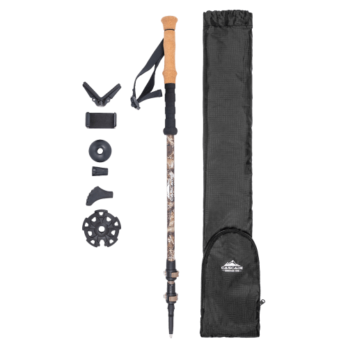 Cascade Mountain Tech Camo Carbon-Fiber Monopod