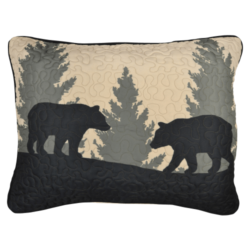 Donna Sharp Bear Walk Plaid Bedding Collection Sham