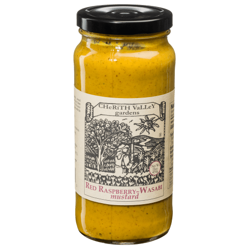 Cherith Valley Gardens Red Raspberry-Wasabi Mustard