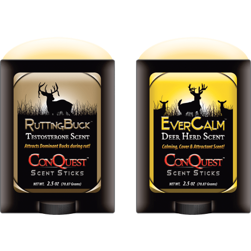 ConQuest Rutting Buck/Deer Herd Scent Stick Combo