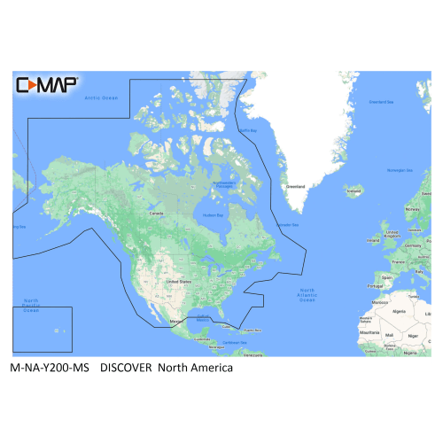 C-MAP DISCOVER SD Card Electronic Map Chart