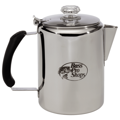 Bass Pro Shops Stainless Steel Percolator