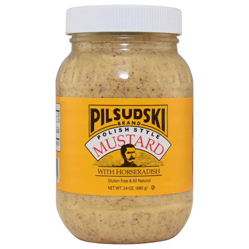 Pilsudski Polish Style Mustard with Horseradish