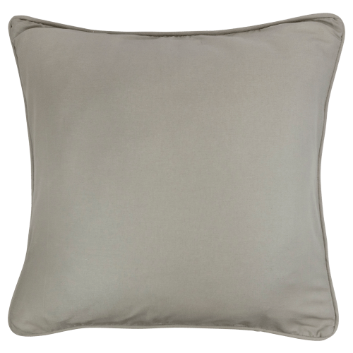 Donna Sharp Solid Smoky Taupe Euro Sham