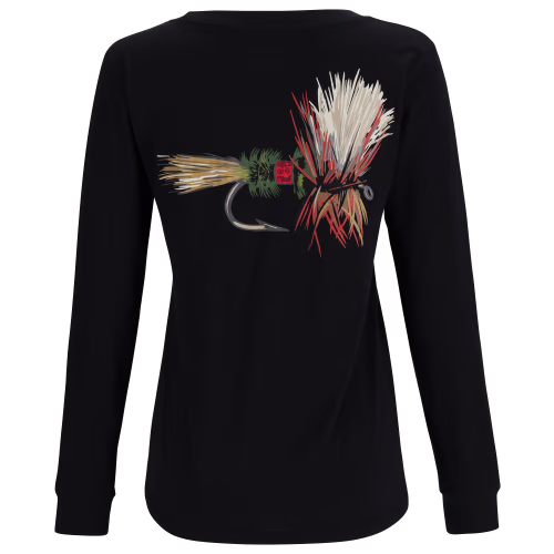 Simms Royal Wulff Fly Long-Sleeve T-Shirt for Ladies