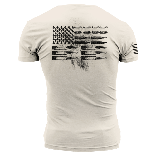 Grunt Style Ammo Flag Short-Sleeve Pocket T-Shirt for Men
