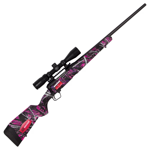 Savage Arms 110 Apex Hunter XP Bolt-Action Rifle in Muddy Girl Camo