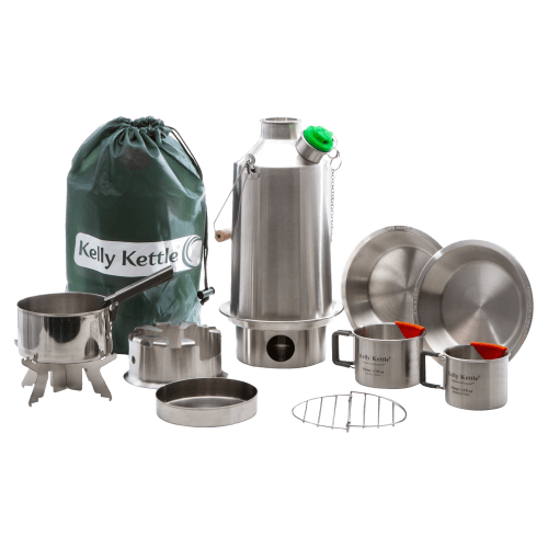 Kelly Kettle Ultimate Stainless Steel Base Camp Cook Kit