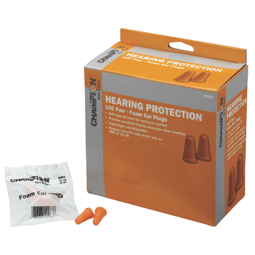 Champion Molded Foam Shooting Earplugs