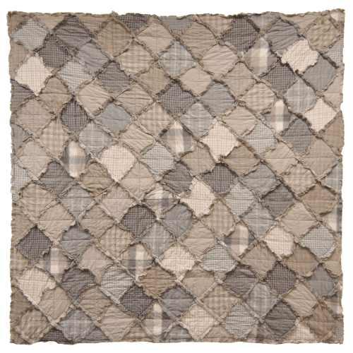 Donna Sharp Smoky Mountain Bedding Collection Rag Quilt Throw