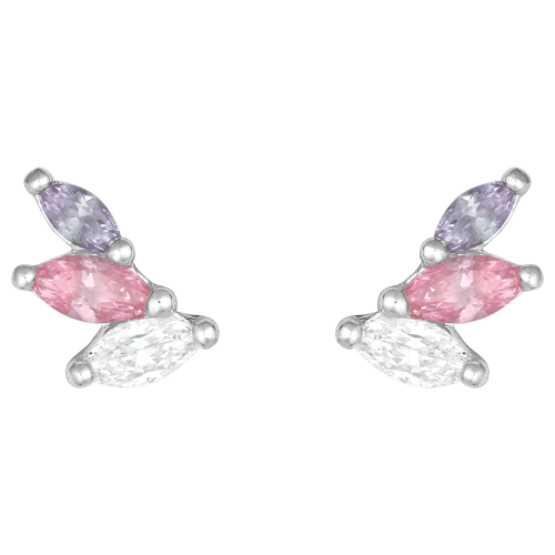 Montana Silversmiths Flared Cluster Wing Earrings