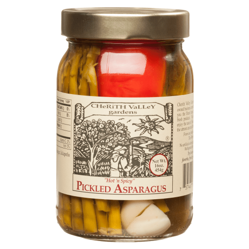 Cherith Valley Gardens Hot 'n Spicy Pickled Asparagus
