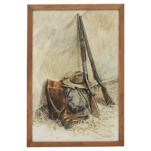 Open Road Brands Camping Still Life Framed Wall Art