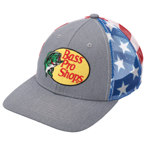 Bass Pro Shops Stars and Stripes Mesh-Back Cap