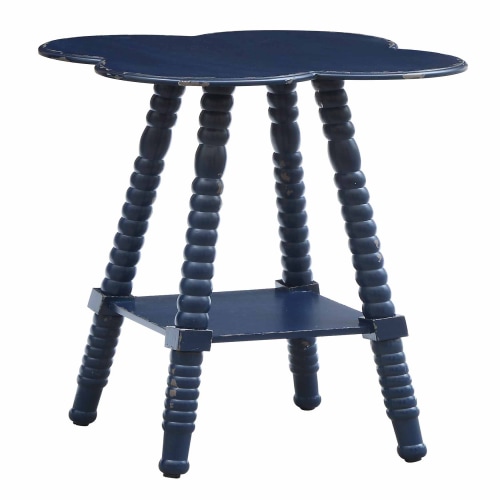 Crestview Collection Bar Harbor Indigo Clover Table