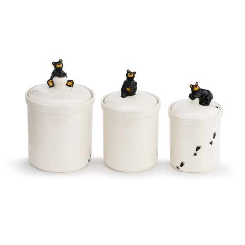 DEMDACO Bear Canister Set