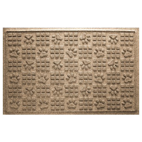 Bungalow Flooring WaterHog Pet Dog Paw Squares Pet Mat