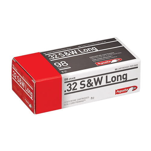 Aguila .32 S&W Long 98 Grain Soft Point Handgun Ammo