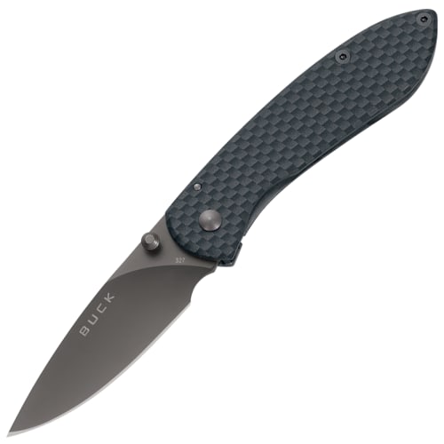 Buck Nobleman Carbon Fiber Graphic Folding Pocket Knife