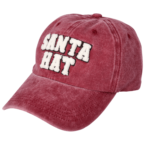 Natural Reflections Santa Baseball Cap for Ladies