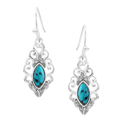 Montana Silversmiths Turquoise Traditions Earrings