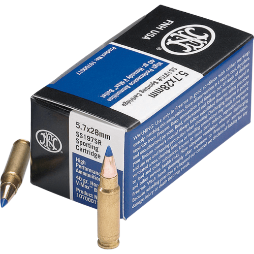 FN 5.7 x 28mm Polymer Tip Handgun Ammo