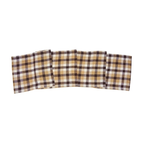 C&F Home Dunmore Plaid Cocoa Table Runner