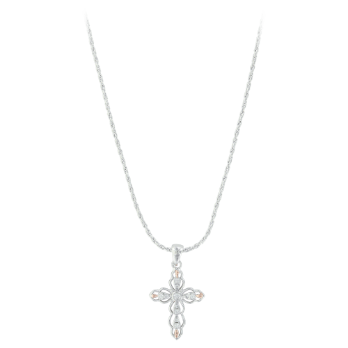 Montana Silversmiths Against the Light Cross Necklace