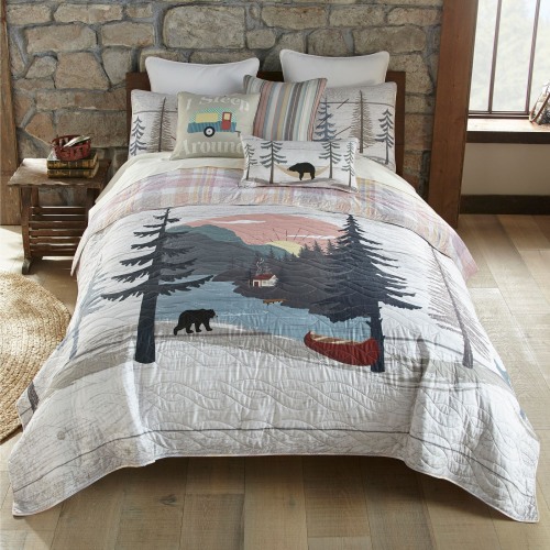 Donna Sharp Lake Retreat Bedding Collection Quilt Set