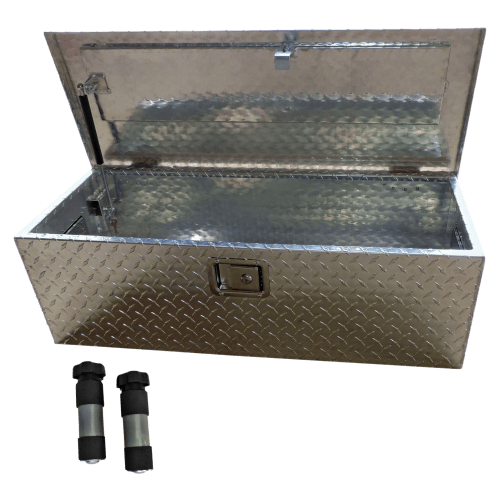 Hornet Outdoors Diamond Plate Aluminum Tool Box
