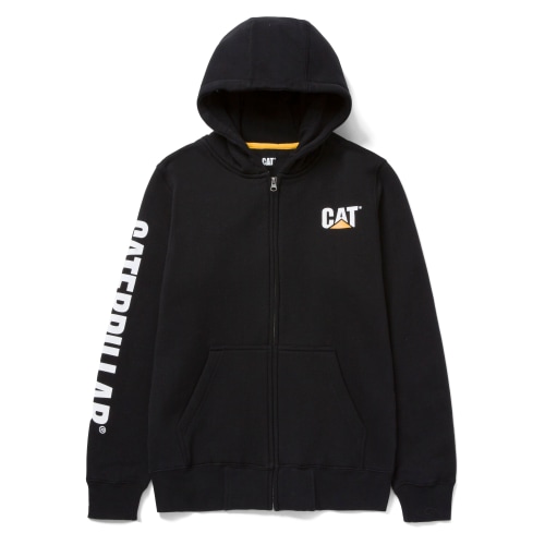 CAT Workwear Trademark Banner Full-Zip Hoodie for Ladies