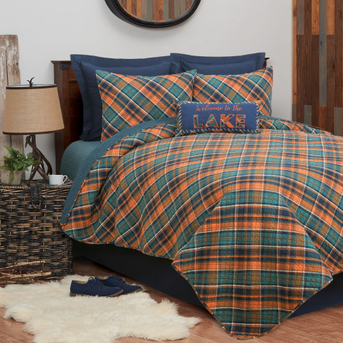 C&F Home Troy Plaid Bedding Collection Quilt Set