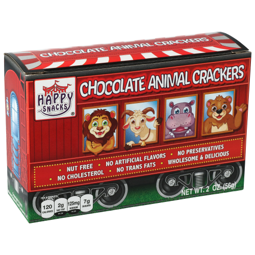 Happy Snacks Chocolate Animal Crackers