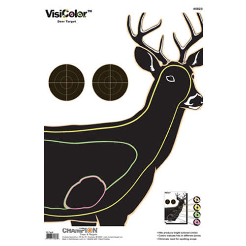 Champion VisiColor Deer Shooting Targets
