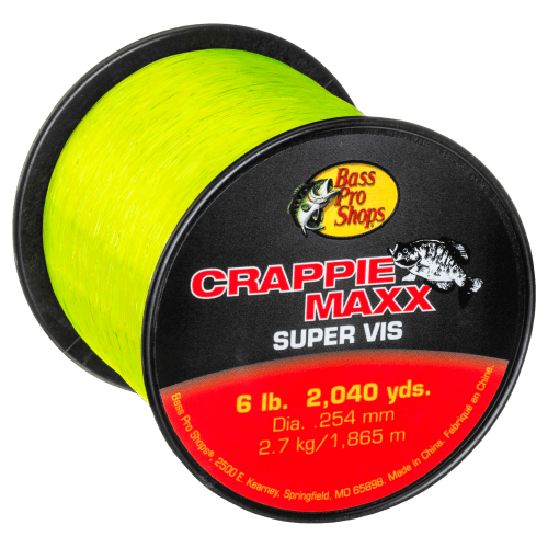 Crappie Maxx Super Vis Fishing Line