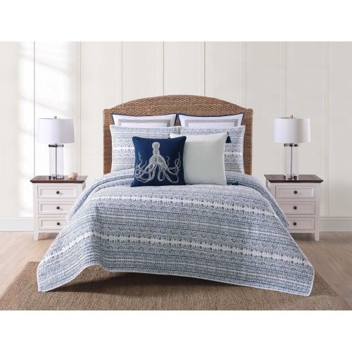 Oceanfront Resort Reef Bedding Collection Quilt Set