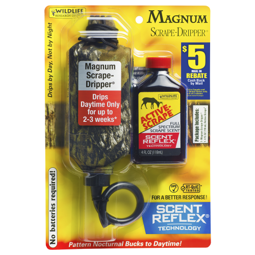 Magnum Scrape-Dripper with Active-Scrape Combo
